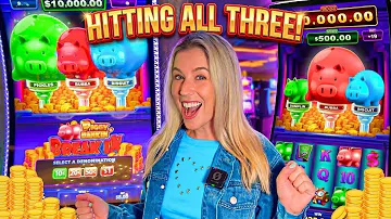 Las Vegas High Limit Slots: Piggy Bankin' Break In!